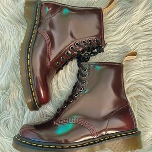 Dr. Marten Boots | Burgundy Leather